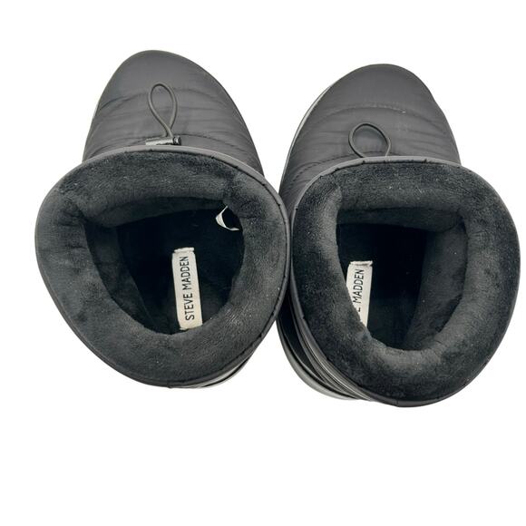 Steve Madden Women's Black Mercy Ankle Boot Size 9.5 (Measured) - Picture 6 of 12